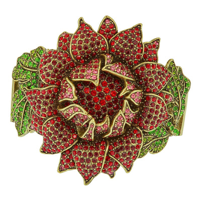 HEIDI DAUS®"Late Bloomer" Crystal Flower Bracelet