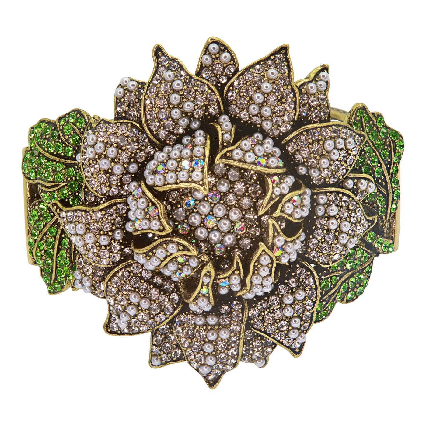 HEIDI DAUS®"Late Bloomer" Crystal Flower Bracelet