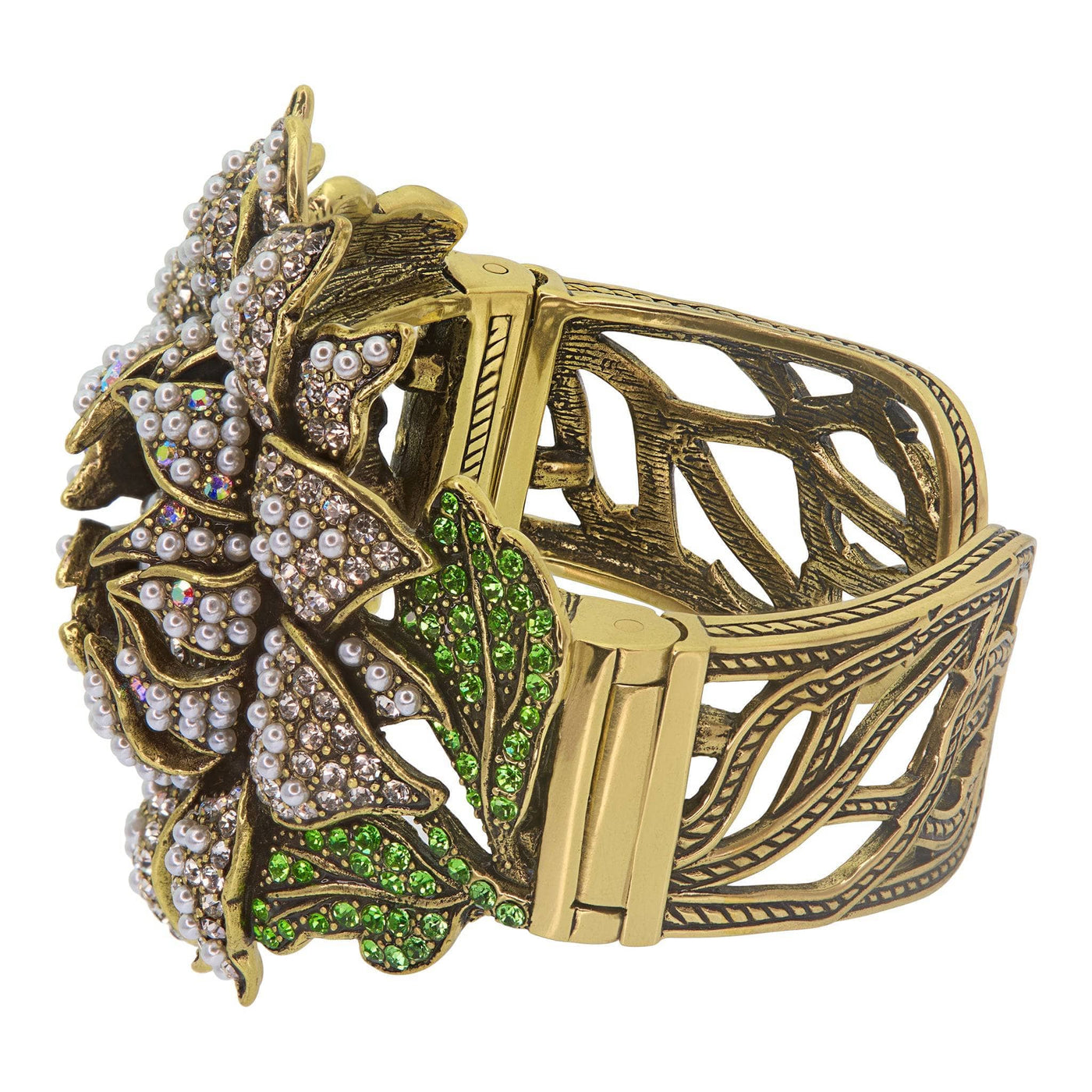 HEIDI DAUS®"Late Bloomer" Crystal Flower Bracelet