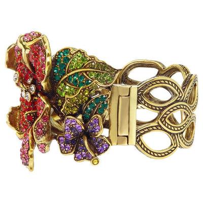 HEIDI DAUS®"Paradise Found" Crystal Floral Bracelet
