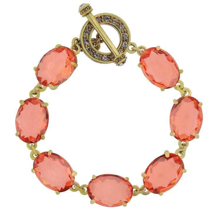 HEIDI DAUS®"Devil Wears Heidi" Crystal Oval Bracelet HEIDI DAUS®