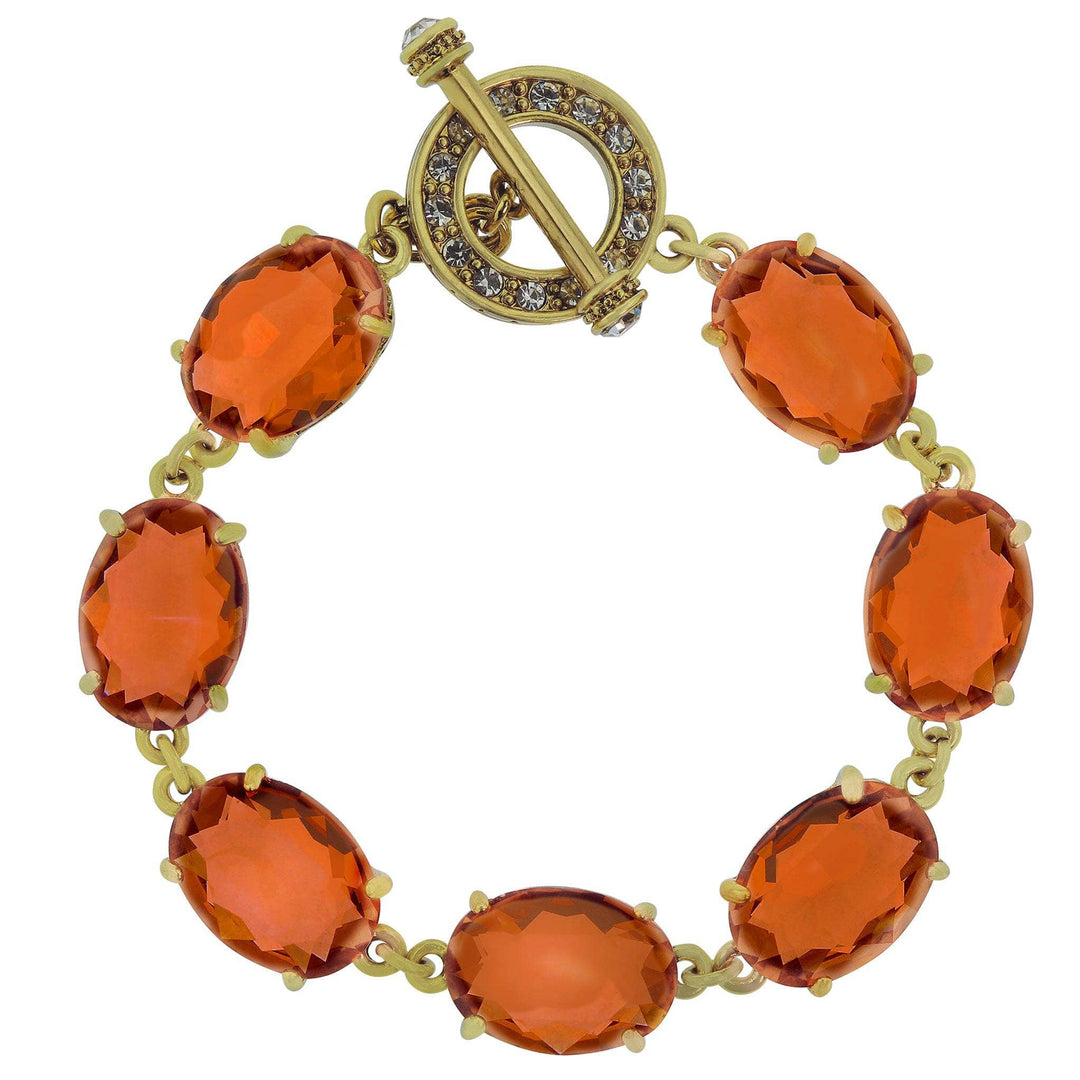 HEIDI DAUS®"Devil Wears Heidi" Crystal Oval Bracelet HEIDI DAUS®