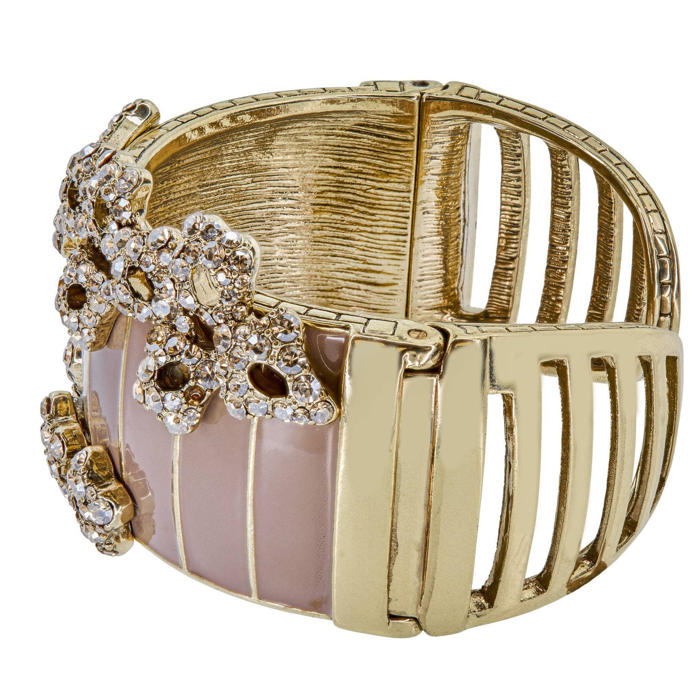 HEIDI DAUS®"Beautiful Banding" Crystal & Enamel Bracelet