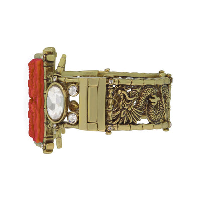 HEIDI DAUS®"Lots of Luck Dragon" Crystal Dragon Bracelet