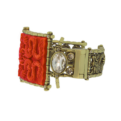 HEIDI DAUS®"Lots of Luck Dragon" Crystal Dragon Bracelet
