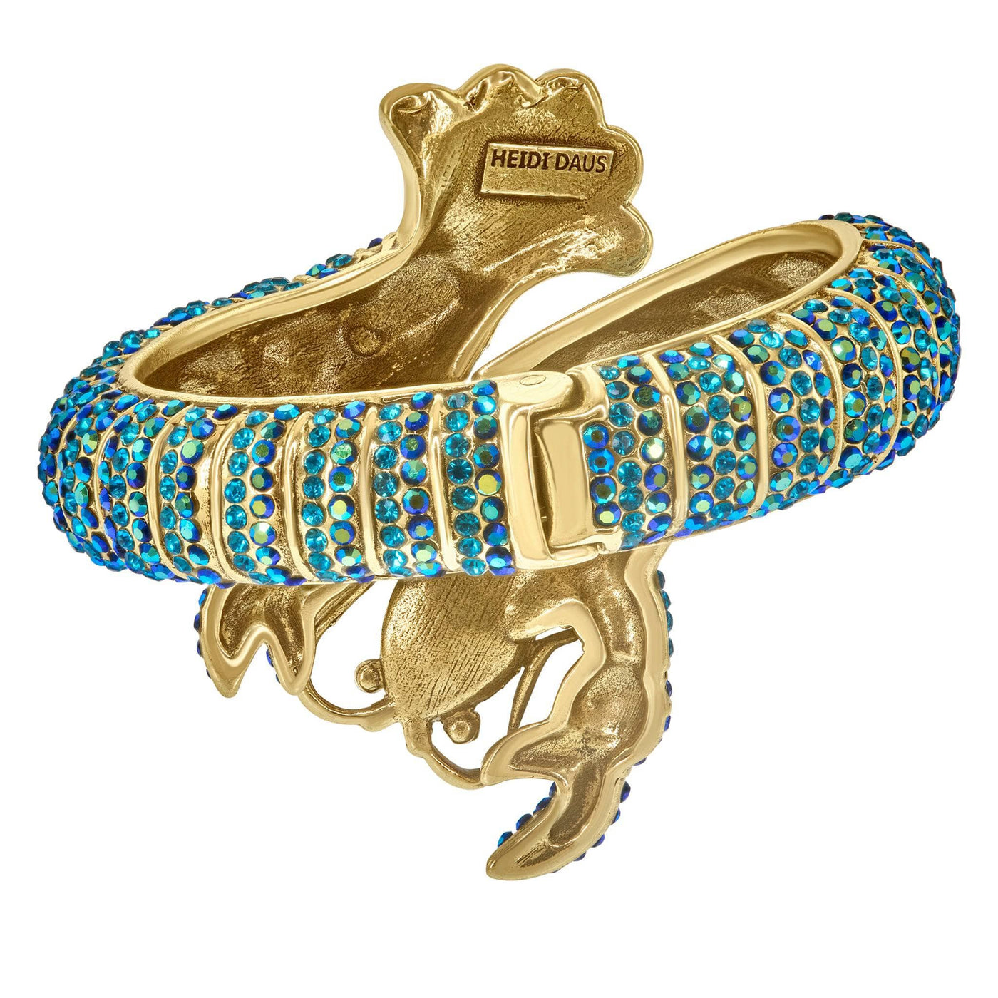 HEIDI DAUS®"Lobster Tales" Crystal Lobster Cuff Bracelet