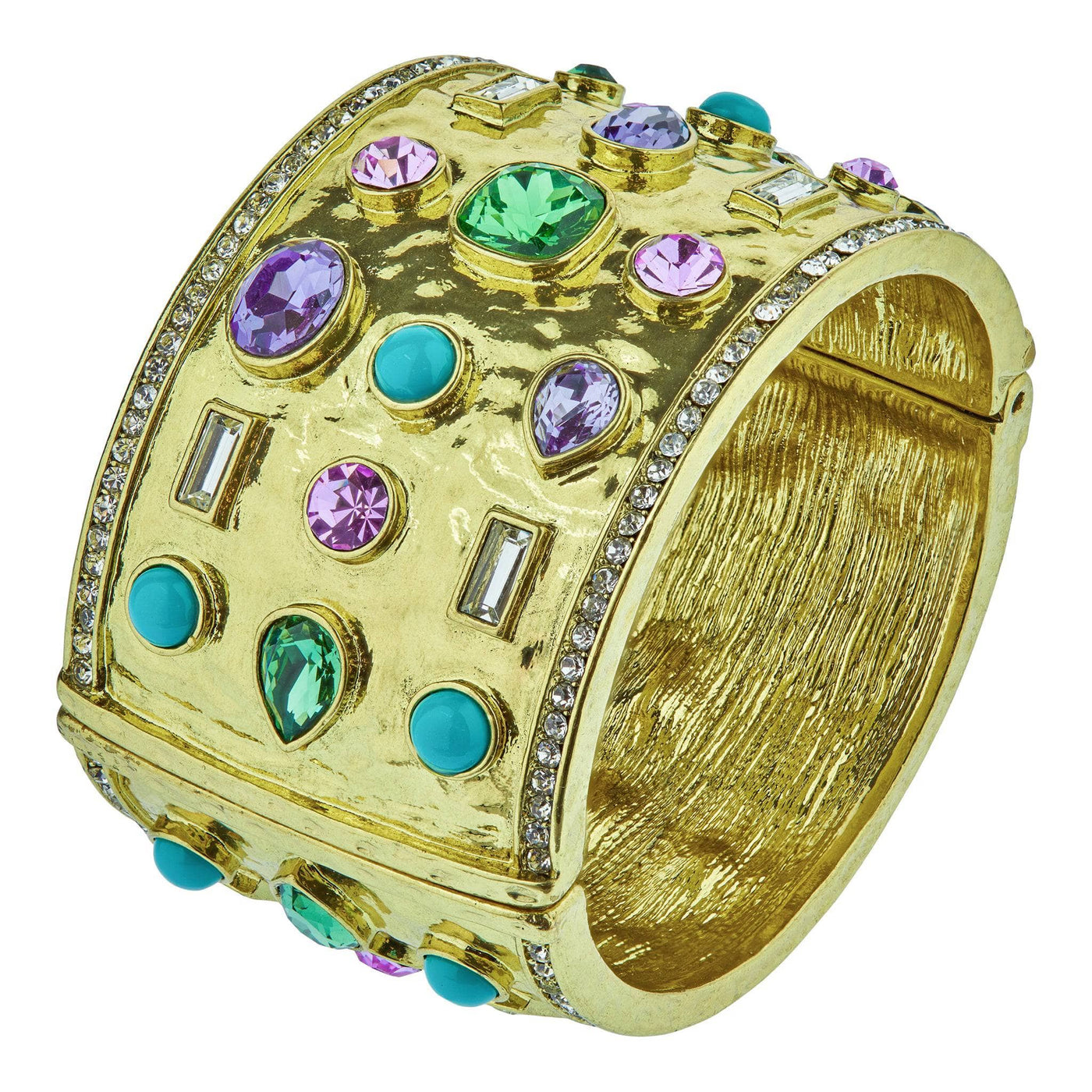 HEIDI DAUS®"Grand Cross" Beaded Crystal Cuff Bracelet