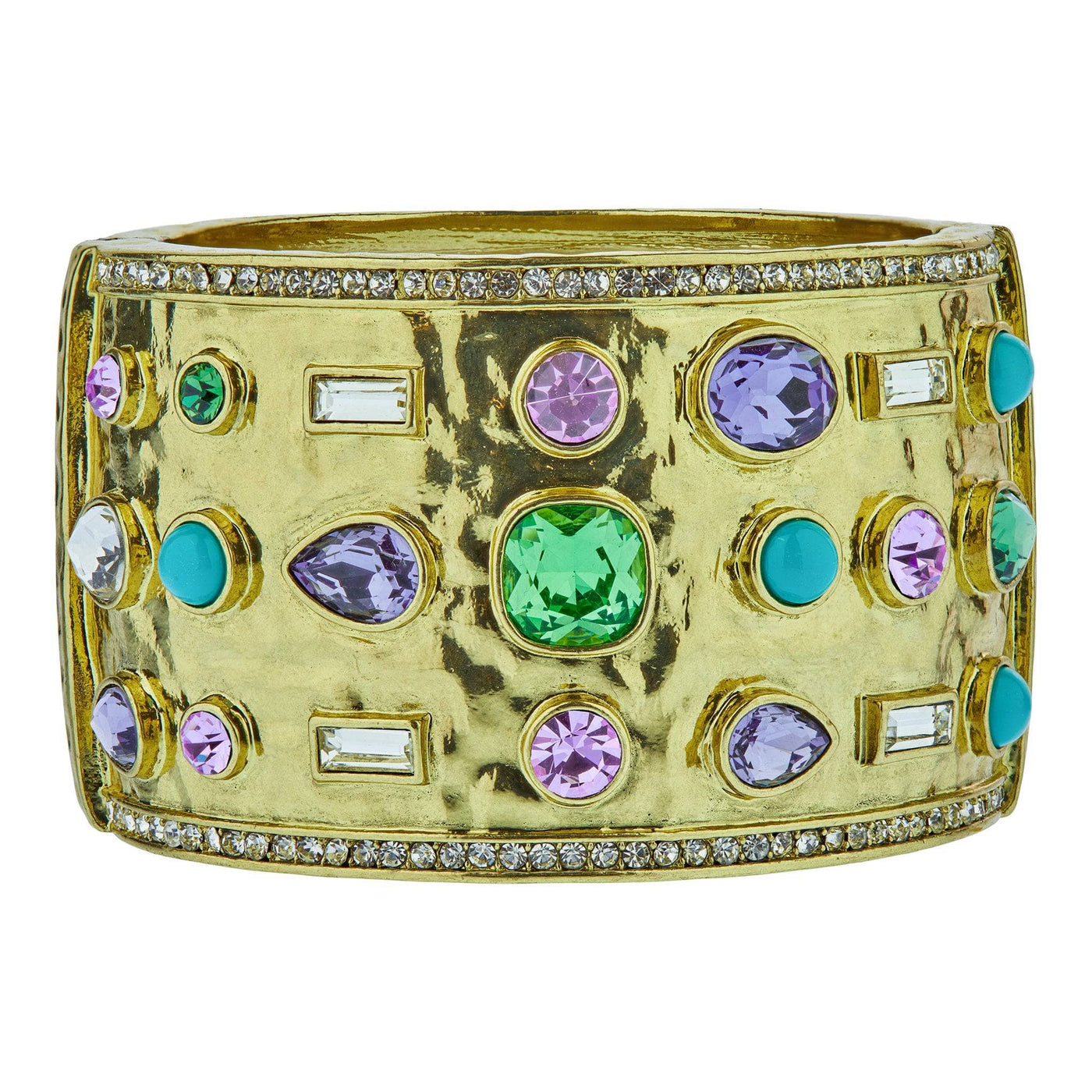 HEIDI DAUS®"Grand Cross" Beaded Crystal Cuff Bracelet