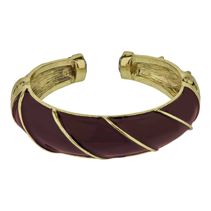 HEIDI DAUS®"The Perfect Wave" Enamel &amp; Crystal Bracelet HEIDI DAUS®