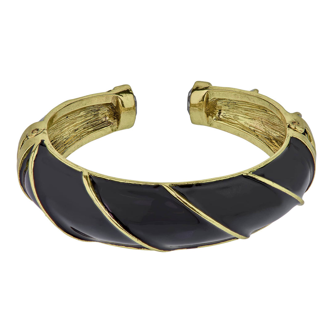 HEIDI DAUS®"The Perfect Wave" Enamel &amp; Crystal Bracelet