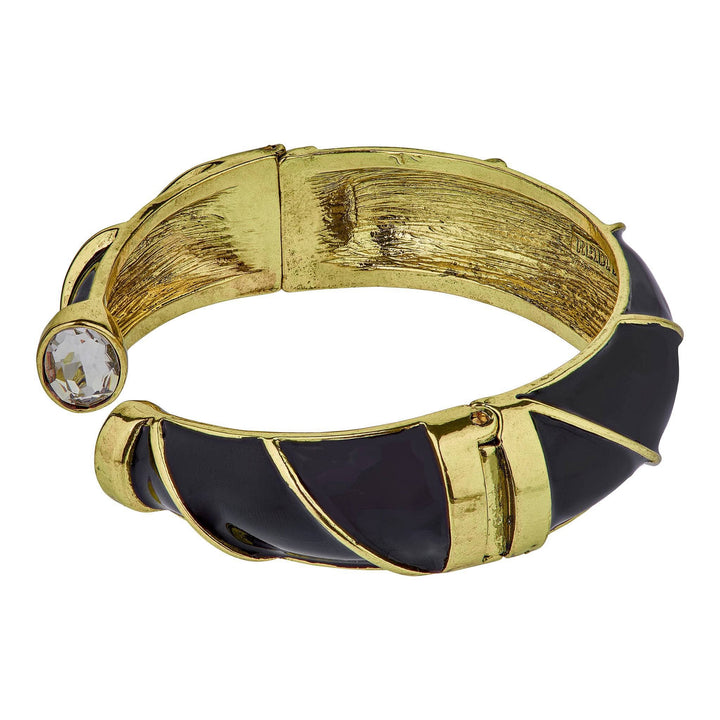HEIDI DAUS®"The Perfect Wave" Enamel &amp; Crystal Bracelet HEIDI DAUS®