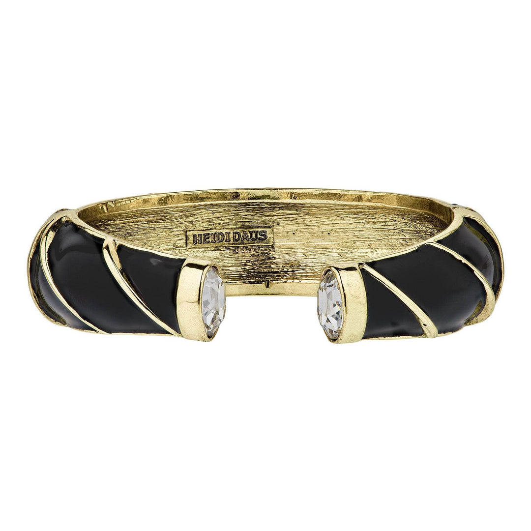 HEIDI DAUS®"The Perfect Wave" Enamel &amp; Crystal Bracelet HEIDI DAUS®
