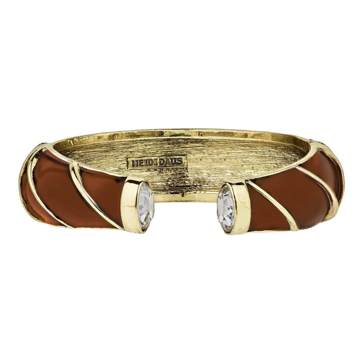HEIDI DAUS®"The Perfect Wave" Enamel &amp; Crystal Bracelet HEIDI DAUS®
