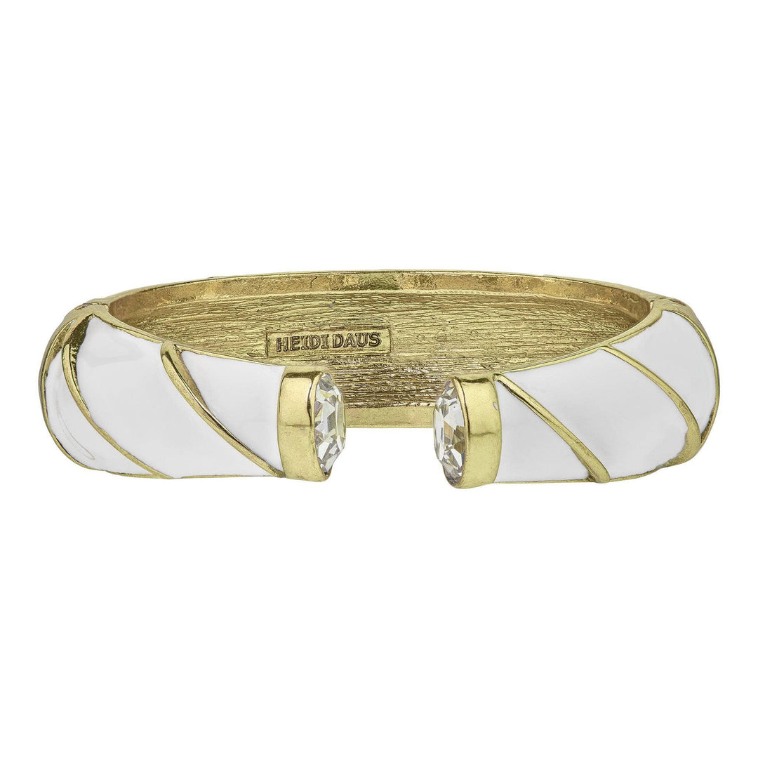 HEIDI DAUS®"The Perfect Wave" Enamel &amp; Crystal Bracelet HEIDI DAUS®