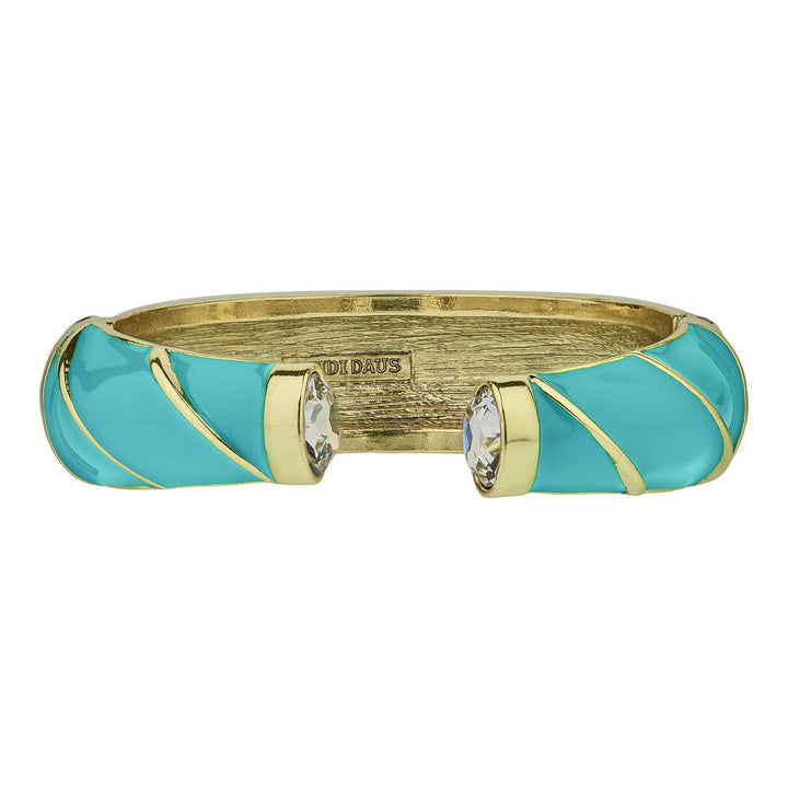 HEIDI DAUS®"The Perfect Wave" Enamel &amp; Crystal Bracelet HEIDI DAUS®