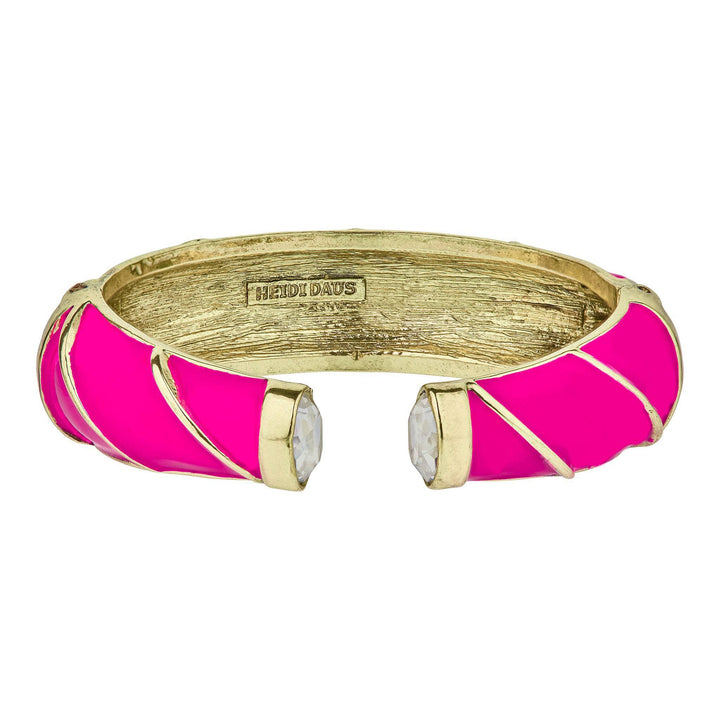 HEIDI DAUS®"The Perfect Wave" Enamel &amp; Crystal Bracelet HEIDI DAUS®