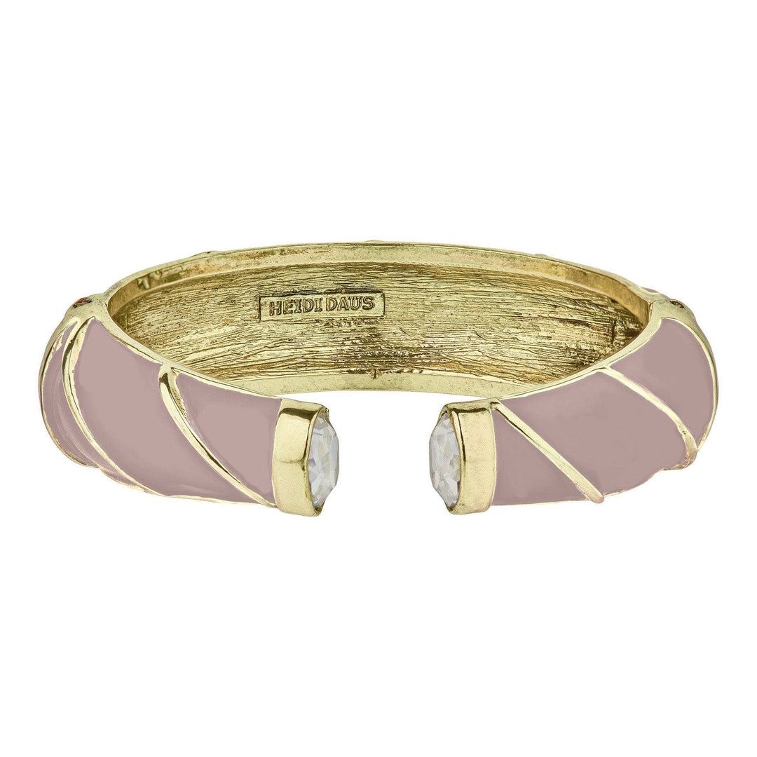 HEIDI DAUS®"The Perfect Wave" Enamel &amp; Crystal Bracelet HEIDI DAUS®