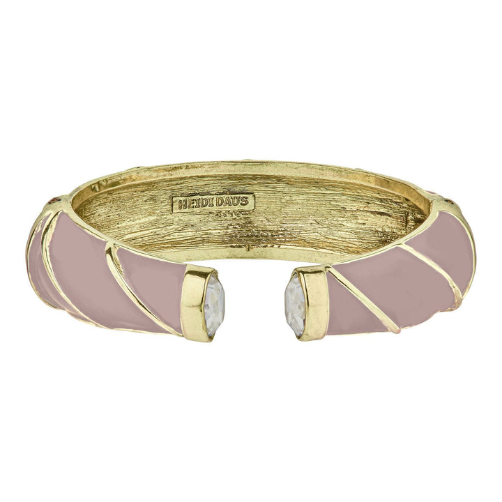HEIDI DAUS®"The Perfect Wave" Enamel &amp; Crystal Bracelet HEIDI DAUS®