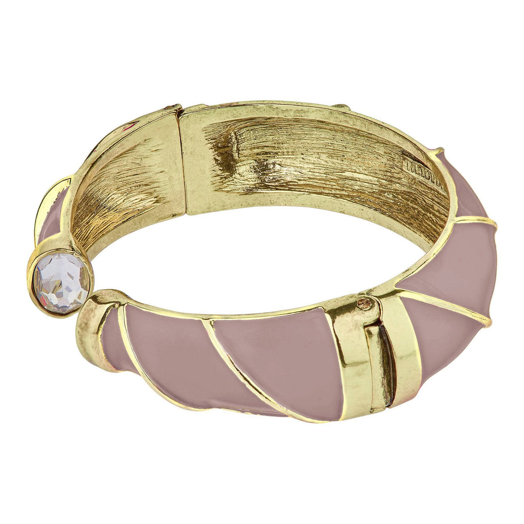 HEIDI DAUS®"The Perfect Wave" Enamel &amp; Crystal Bracelet HEIDI DAUS®