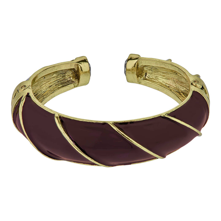 HEIDI DAUS®"The Perfect Wave" Enamel &amp; Crystal Bracelet