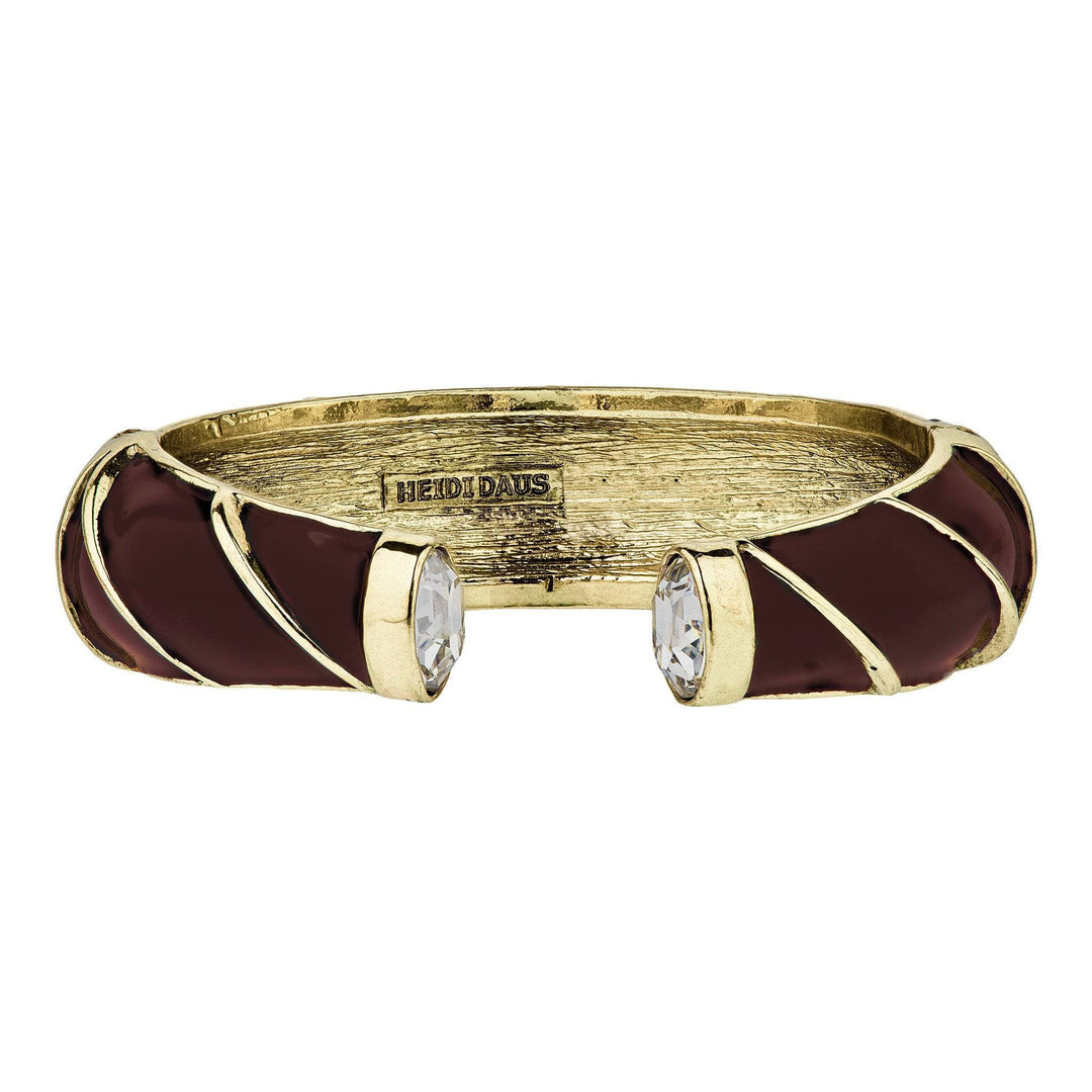 HEIDI DAUS®"The Perfect Wave" Enamel &amp; Crystal Bracelet HEIDI DAUS®