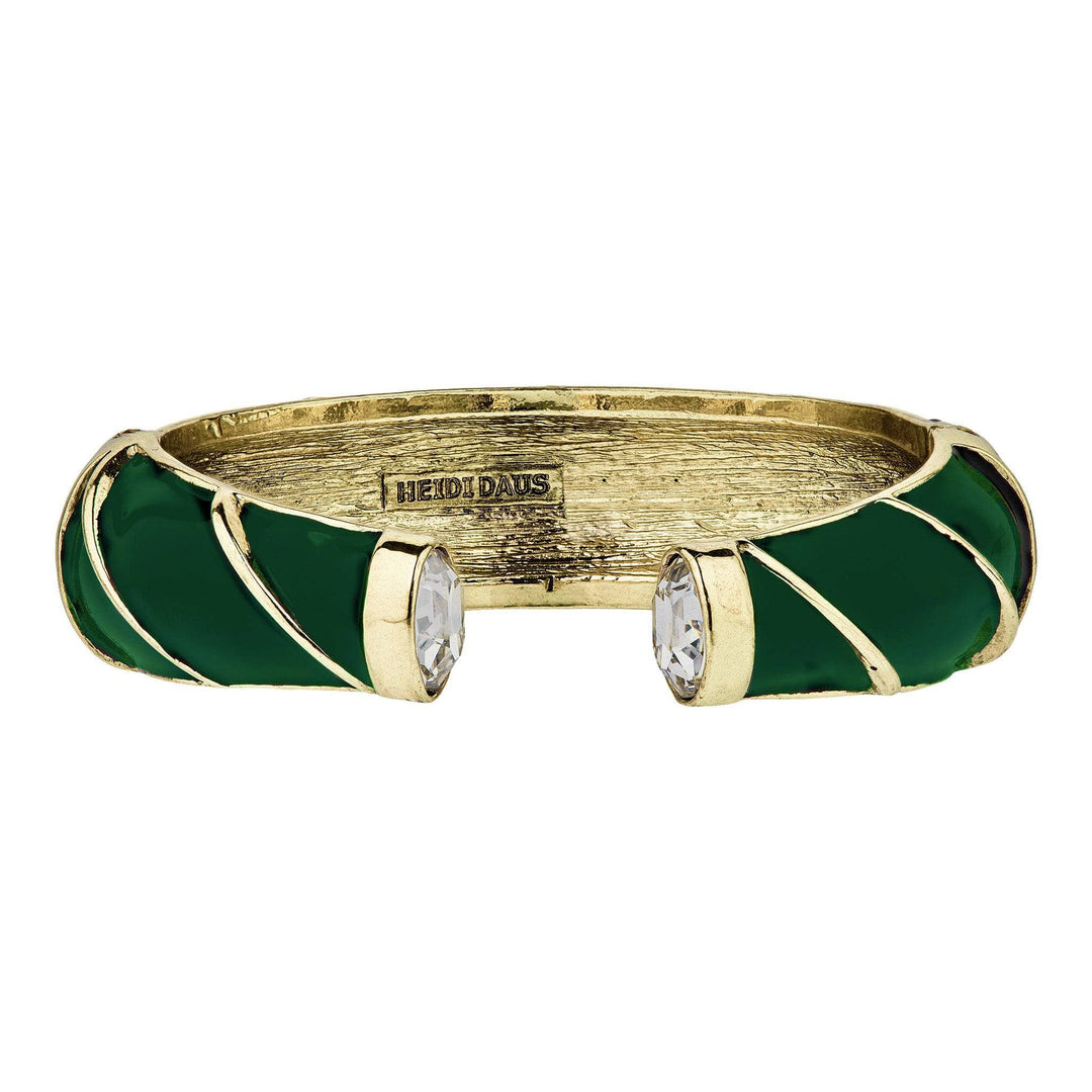 HEIDI DAUS®"The Perfect Wave" Enamel &amp; Crystal Bracelet HEIDI DAUS®