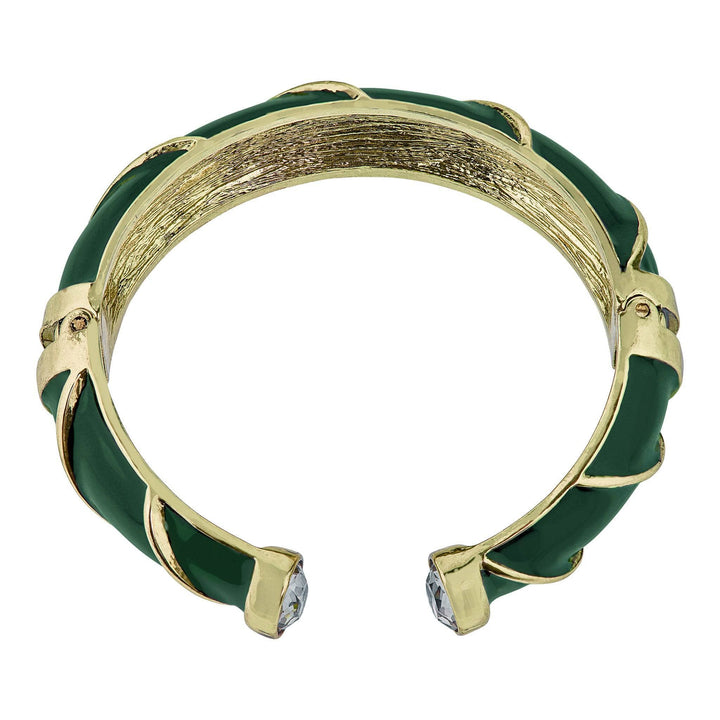 HEIDI DAUS®"The Perfect Wave" Enamel &amp; Crystal Bracelet HEIDI DAUS®