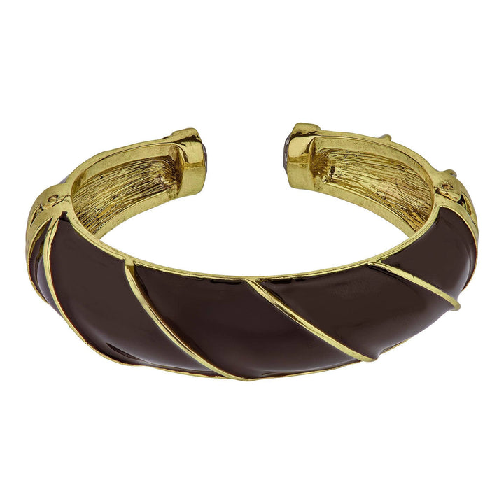 HEIDI DAUS®"The Perfect Wave" Enamel &amp; Crystal Bracelet HEIDI DAUS®