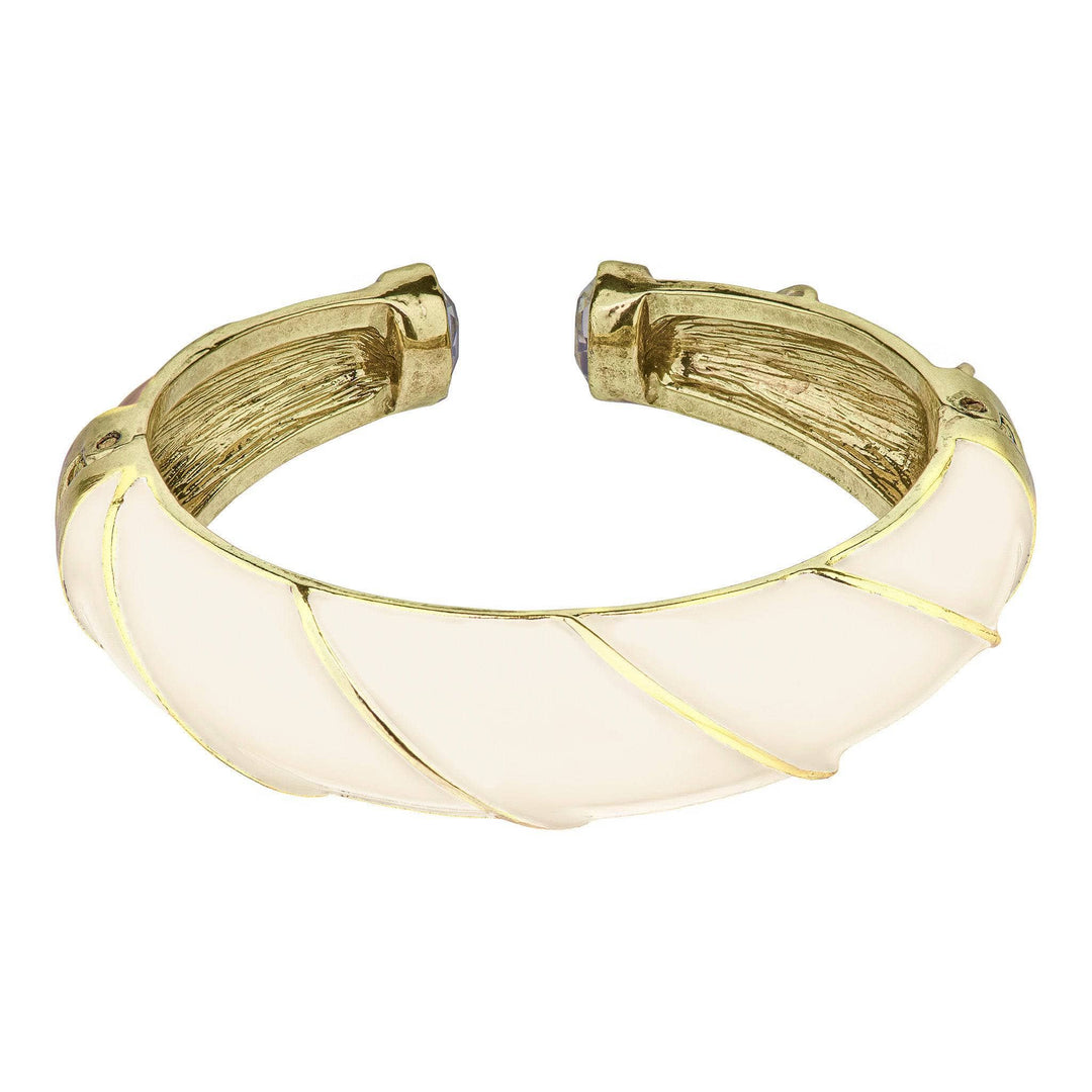 HEIDI DAUS®"The Perfect Wave" Enamel &amp; Crystal Bracelet HEIDI DAUS®