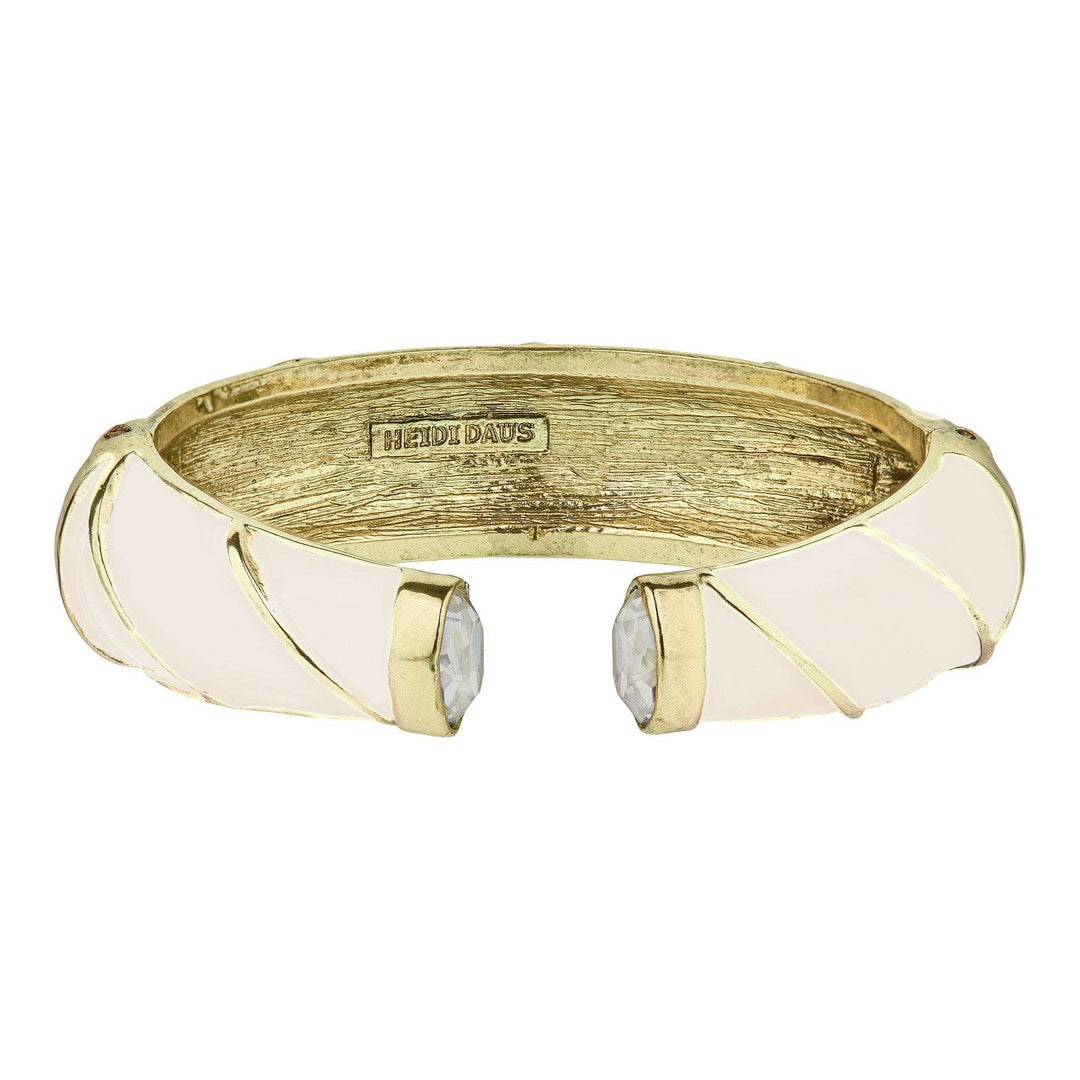 HEIDI DAUS®"The Perfect Wave" Enamel &amp; Crystal Bracelet HEIDI DAUS®