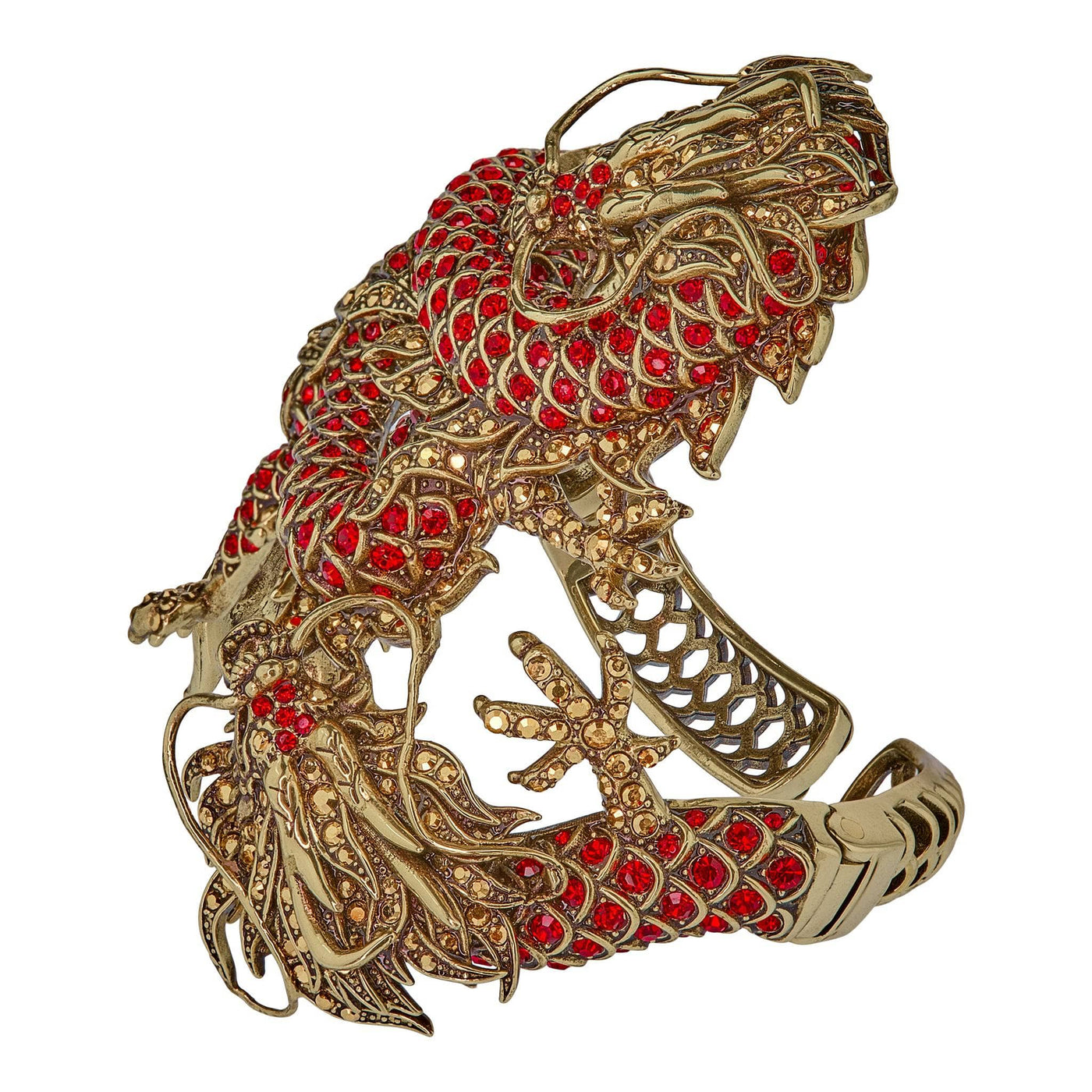 Heidi Daus®"Empress of the Flame" Crystal Dragon Bracelet HEIDI DAUS®
