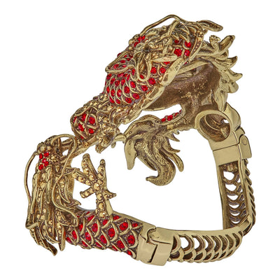 Heidi Daus®"Empress of the Flame" Crystal Dragon Bracelet HEIDI DAUS®