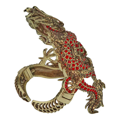 Heidi Daus®"Empress of the Flame" Crystal Dragon Bracelet HEIDI DAUS®