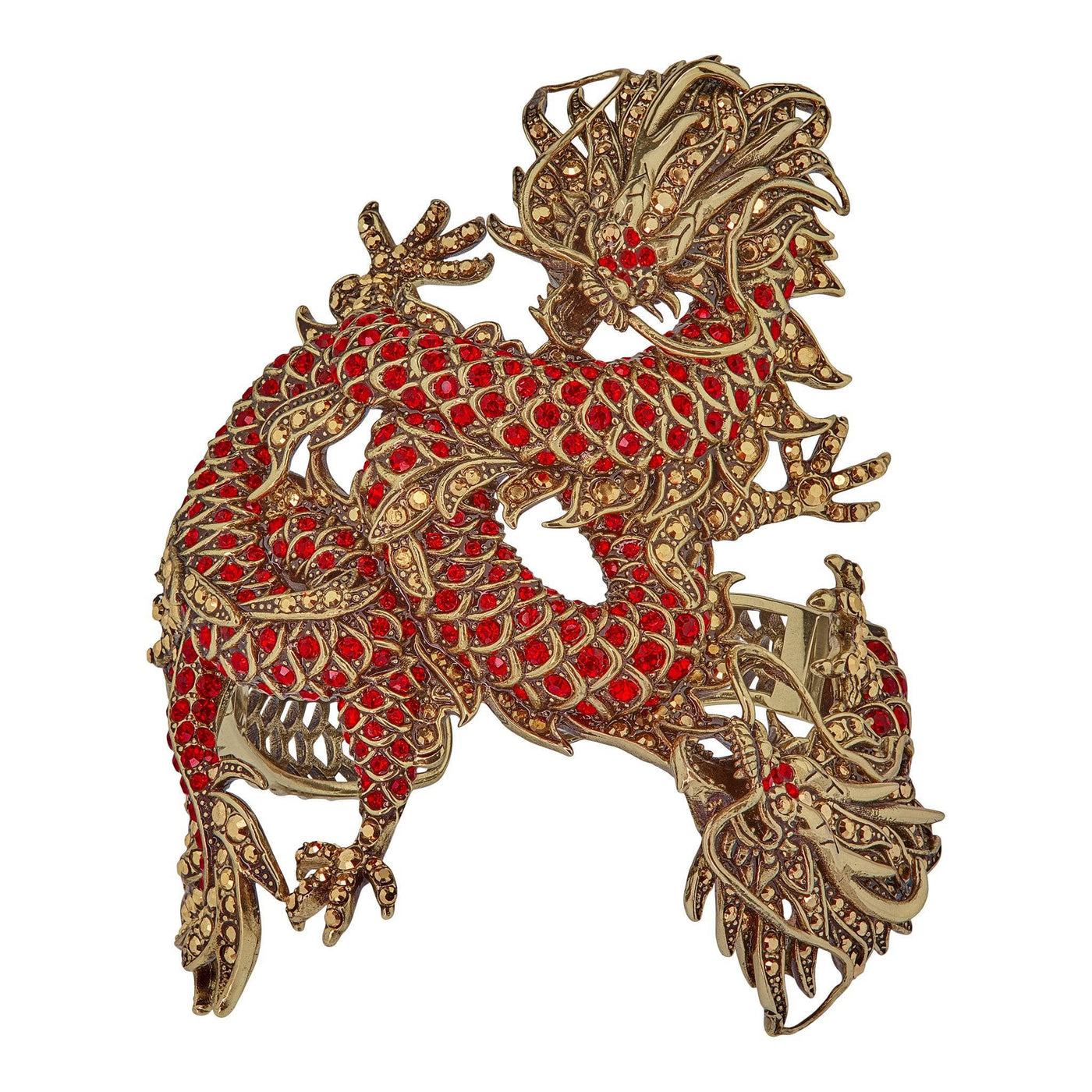 Heidi Daus®"Empress of the Flame" Crystal Dragon Bracelet HEIDI DAUS®