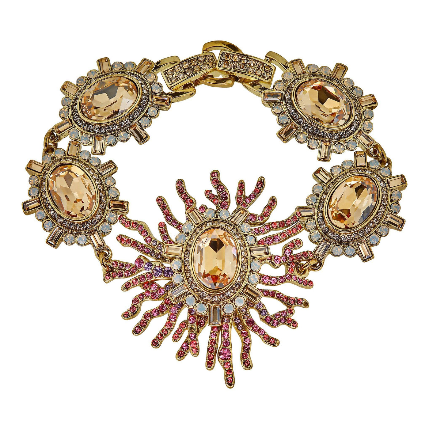 HEIDI DAUS®"Maldives Magic" Crystal Coral Reef Bracelet