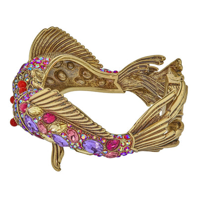 HEIDI DAUS®"One Fish Two Fish" Beaded Crystal Fish Bracelet