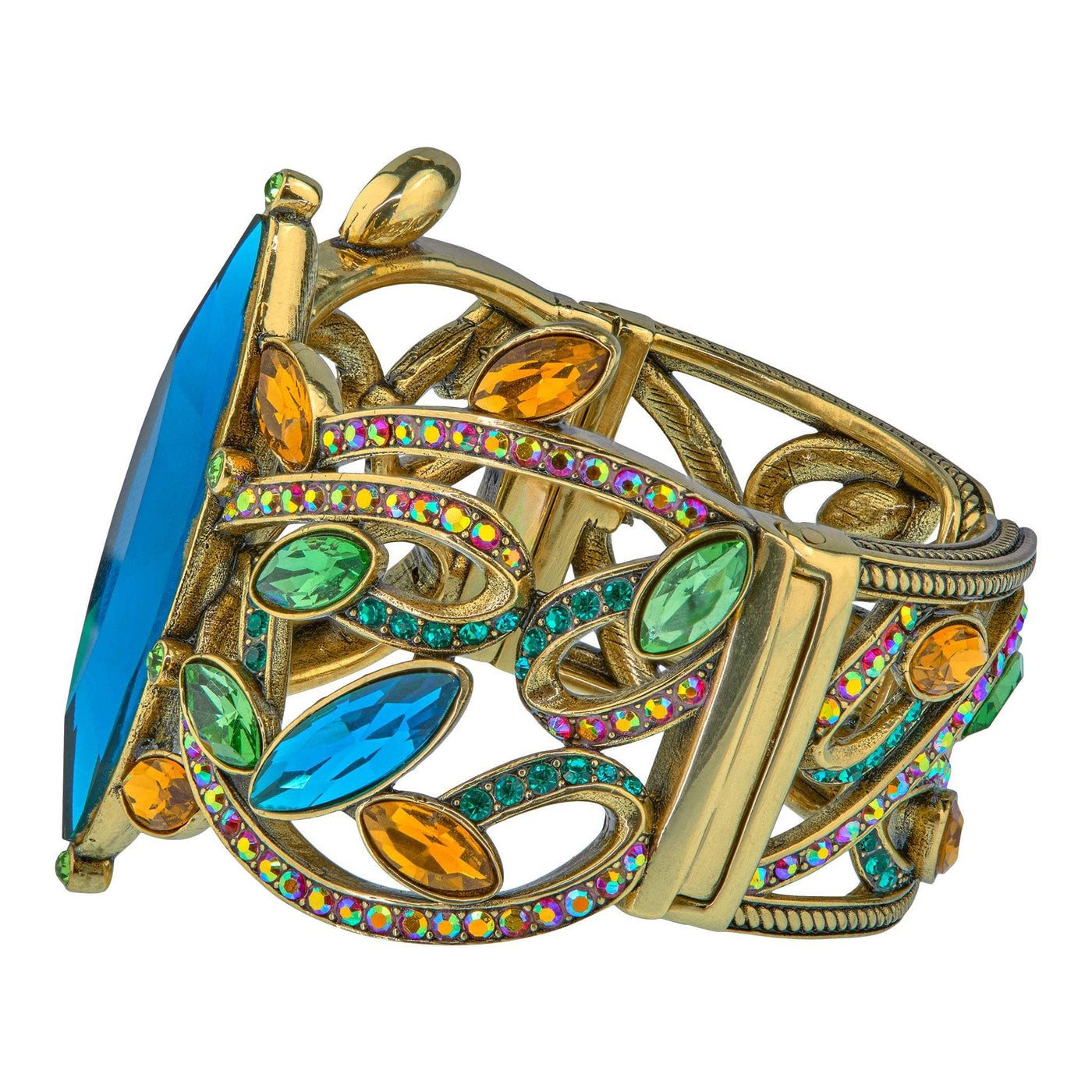 Heidi Daus®"Alluring Garden" Crystal Statement Bracelet