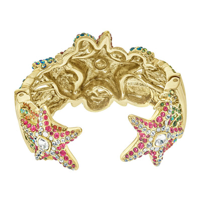 HEIDI DAUS® "Ocean View" Crystal & Enamel Statement Bracelet
