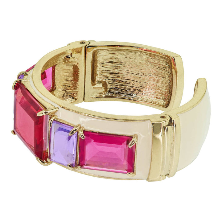 HEIDI DAUS®"Painted Desert" Crystal &amp; Enamel Deco Bracelet HEIDI DAUS®