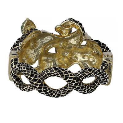 HEIDI DAUS®"Unconditional Love" Crystal & Enamel Floral Bracelet