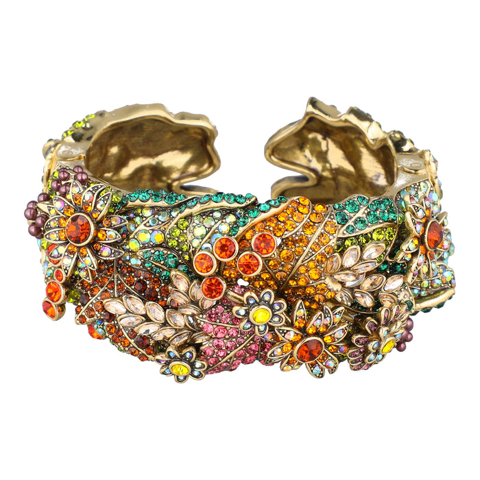 HEIDI DAUS® "Goddess of Abundance" Crystal Harvest Statement Bracelet