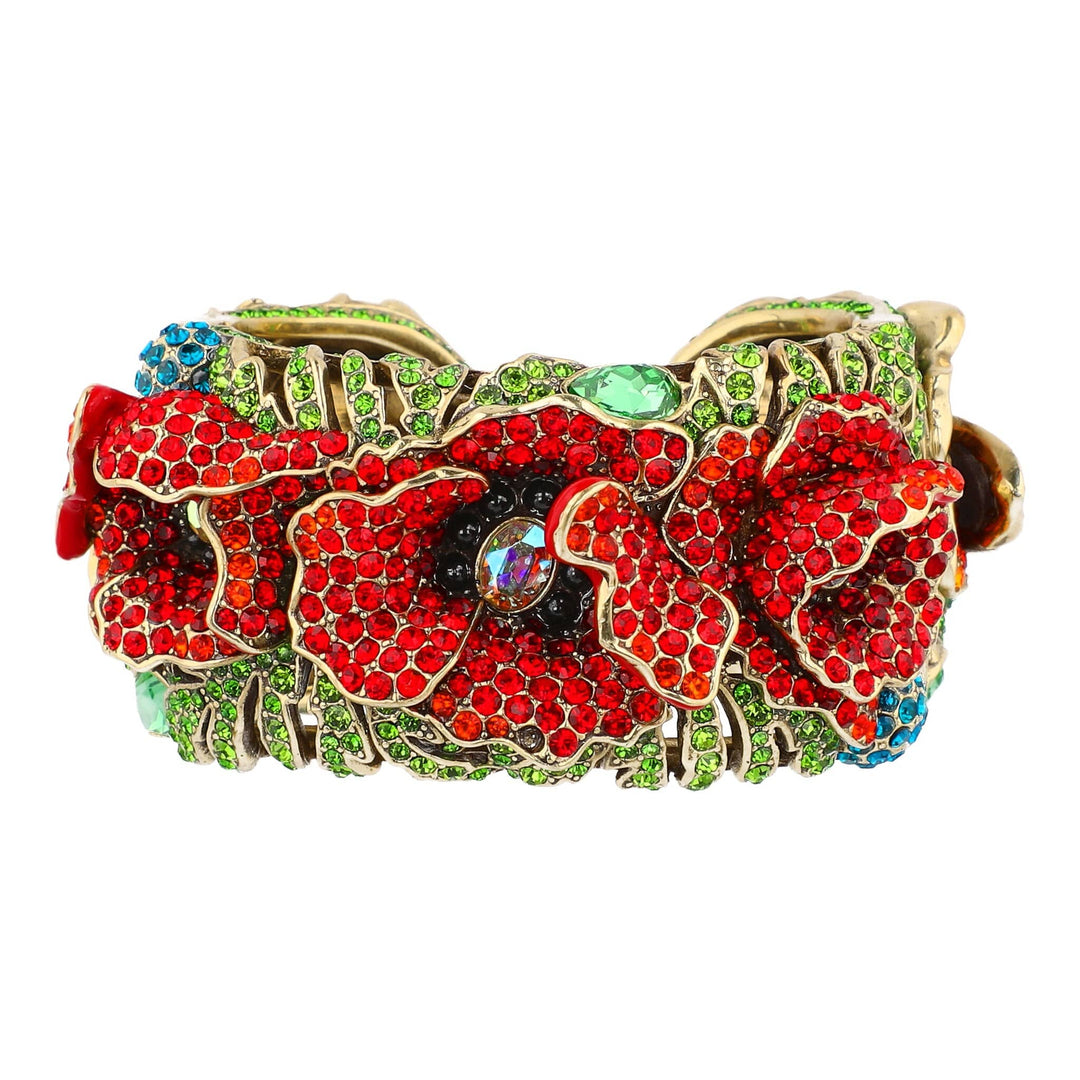 HEIDI DAUS® “Empress of the Bloom” Poppy Statement Jewelry Collection