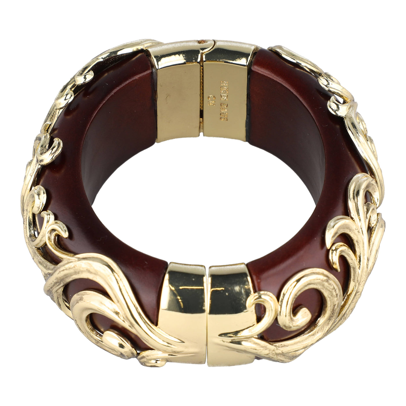 HEIDI DAUS® Rooted Elegance Heritage Scrollwork Wide Bangle