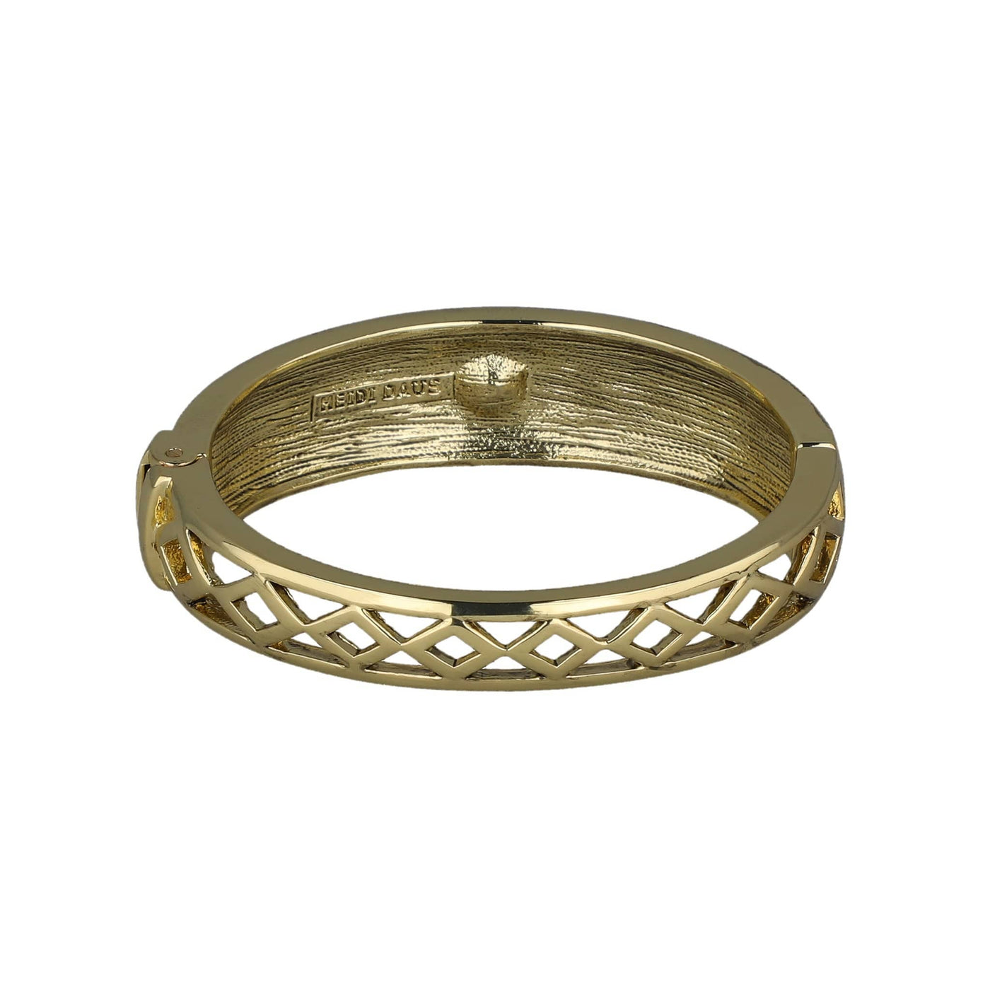 HEIDI DAUS® "The Daily Double" Crystal Art Deco Bangle Bracelet Set