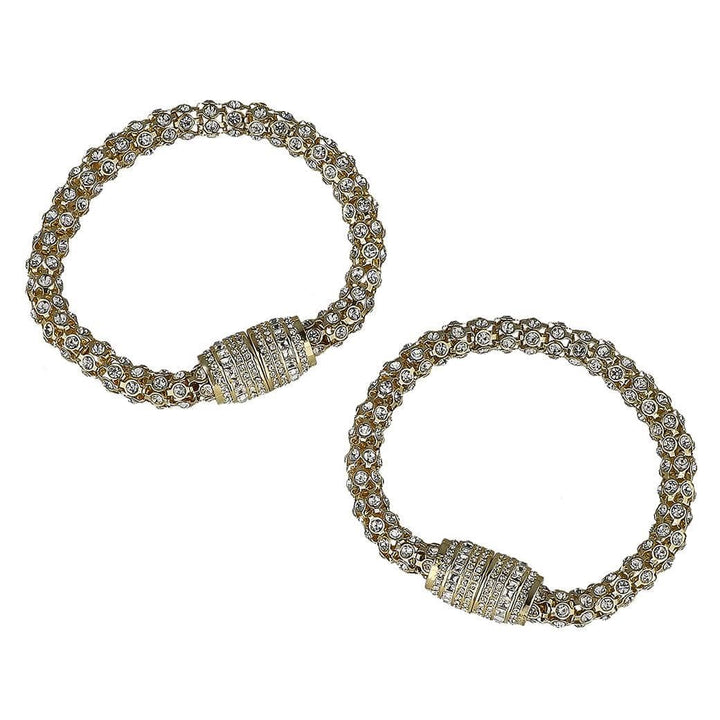 HEIDI DAUS®"Infinite Magic" Crystal Pave Necklace/Bracelet Set HEIDI DAUS®