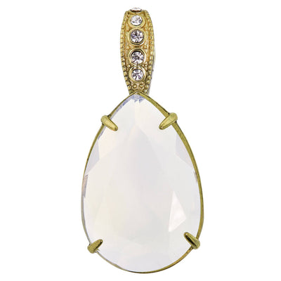 HEIDI DAUS® "Jumbo Tear Drop Rocks" Crystal Magnetic Enhancer Charm HEIDI DAUS®