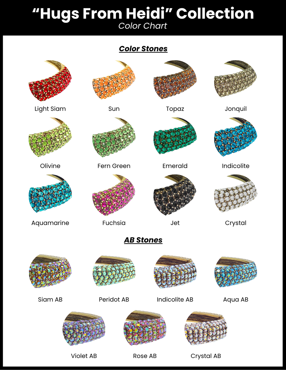 HEIDI DAUS®"Hugs From Heidi" Crystal Ring HEIDI DAUS®
