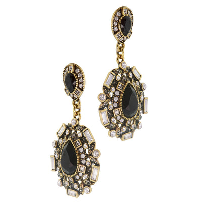 Heidi Daus®"Dazzling Decade" Crystal Deco Earrings