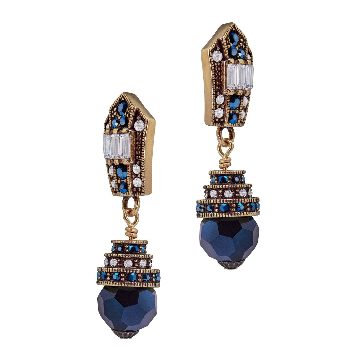 Heidi Daus®"Bountiful Splendor" Beaded Crystal Drop Earrings