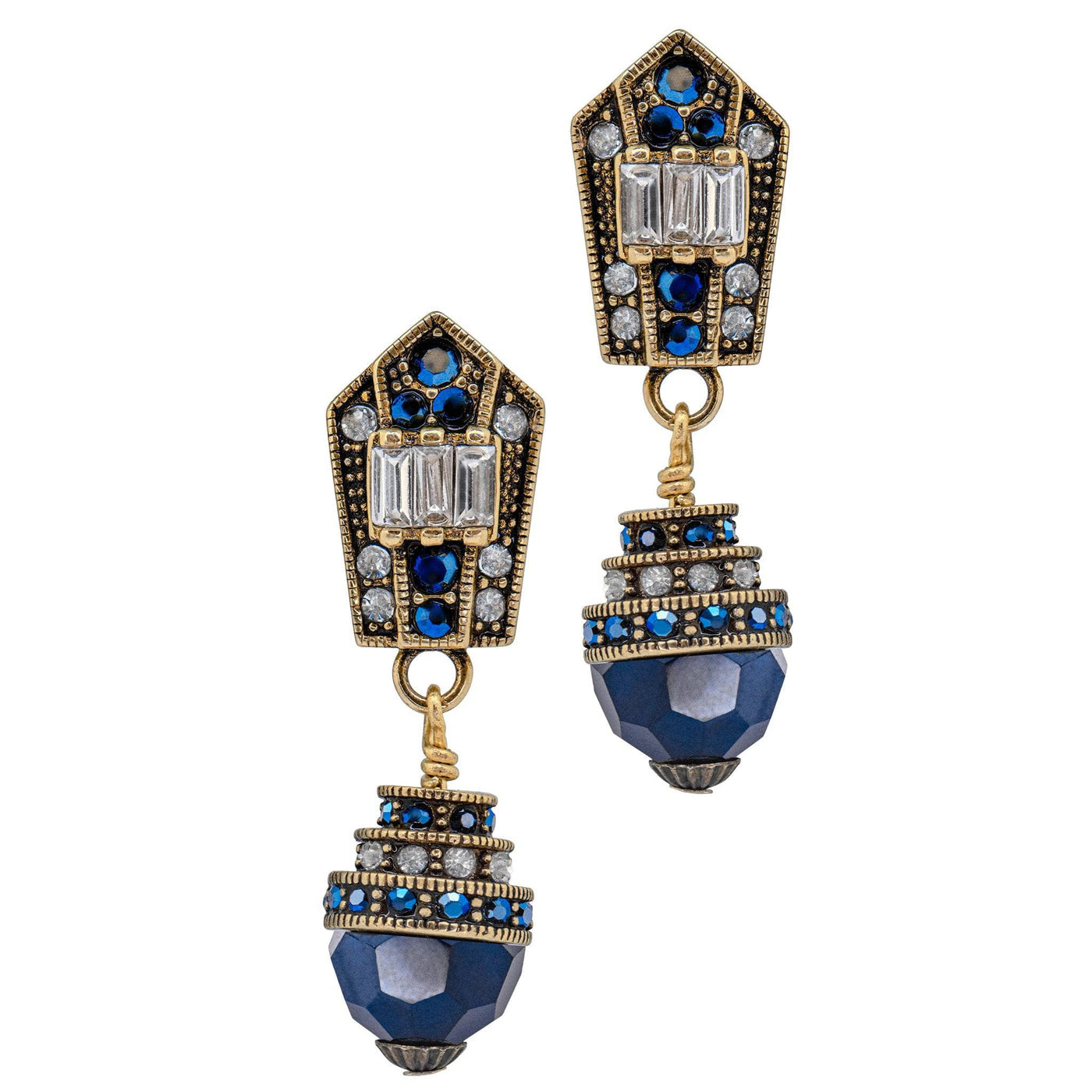 Heidi Daus®"Bountiful Splendor" Beaded Crystal Drop Earrings